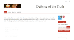 Desktop Screenshot of defenceofthetruth.com